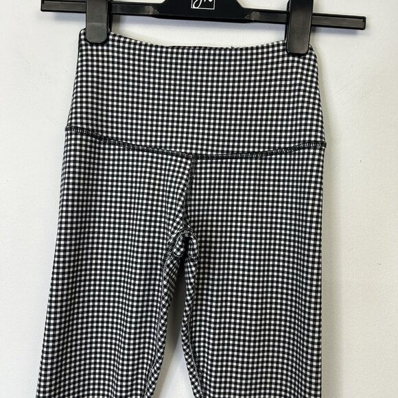 Rhone Revive 7/8 Leggings Women’s Size XS Black Gingham - Picture 7 of 12
